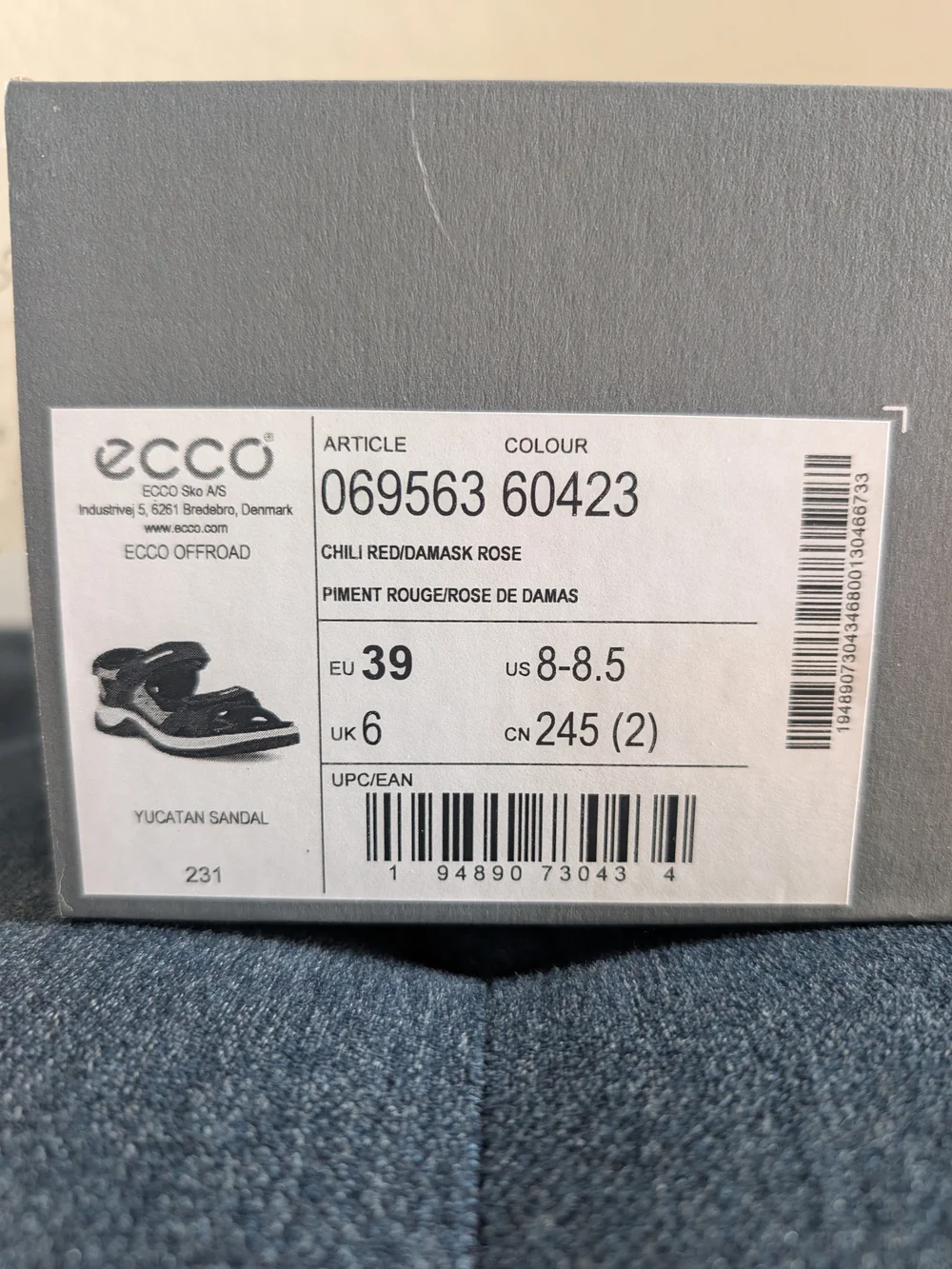 ECCO - Offroad Yucatan Adjustable Strap Leather Sandals
